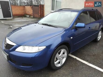 Синій Мазда 6, об'ємом двигуна 1.8 л та пробігом 285 тис. км за 3750 $, фото 1 на Automoto.ua