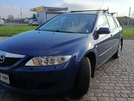 Синій Мазда 6, об'ємом двигуна 2 л та пробігом 280 тис. км за 3200 $, фото 1 на Automoto.ua