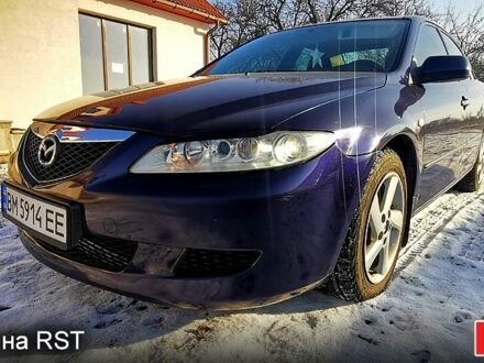 Синий Мазда 6, объемом двигателя 2 л и пробегом 270 тыс. км за 4200 $, фото 1 на Automoto.ua