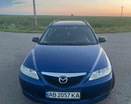 Синий Мазда 6, объемом двигателя 1.8 л и пробегом 360 тыс. км за 2909 $, фото 1 на Automoto.ua
