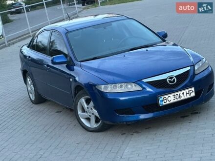 Синий Мазда 6, объемом двигателя 2 л и пробегом 270 тыс. км за 1499 $, фото 1 на Automoto.ua