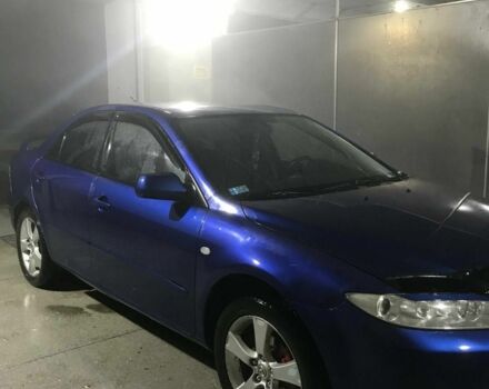 Синий Мазда 6, объемом двигателя 2 л и пробегом 270 тыс. км за 1806 $, фото 1 на Automoto.ua