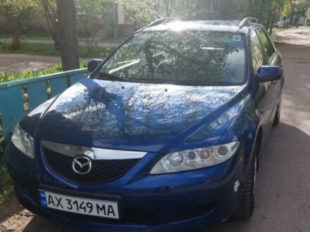 Синій Мазда 6, об'ємом двигуна 2 л та пробігом 210 тис. км за 2610 $, фото 1 на Automoto.ua