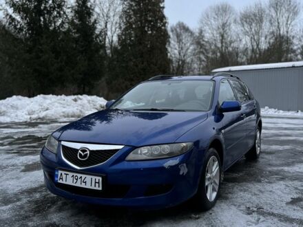 Синий Мазда 6, объемом двигателя 2 л и пробегом 320 тыс. км за 2950 $, фото 1 на Automoto.ua