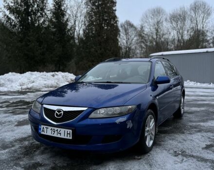 Синий Мазда 6, объемом двигателя 2 л и пробегом 320 тыс. км за 2950 $, фото 1 на Automoto.ua
