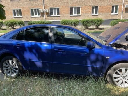 Мазда 6 2003 в Коростене на Automoto.ua Синий Мазда 6, объемом двигателя 2 л и пробегом 300 тыс. км за 2000 $, фото 1 на Automoto.ua