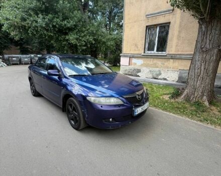 Синий Мазда 6, объемом двигателя 2 л и пробегом 200 тыс. км за 2450 $, фото 1 на Automoto.ua