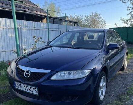 Синий Мазда 6, объемом двигателя 2 л и пробегом 367 тыс. км за 1800 $, фото 1 на Automoto.ua