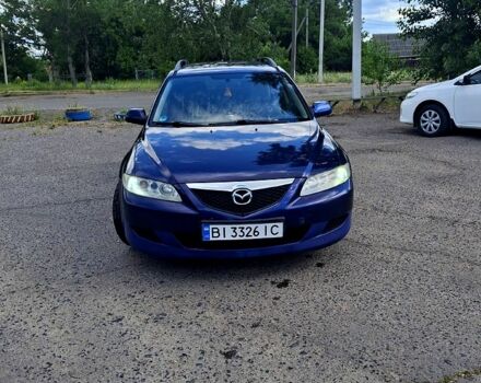 Синий Мазда 6, объемом двигателя 2 л и пробегом 0 тыс. км за 3200 $, фото 1 на Automoto.ua
