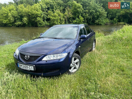 Синій Мазда 6, об'ємом двигуна 2 л та пробігом 320 тис. км за 3800 $, фото 1 на Automoto.ua