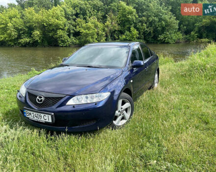 Синий Мазда 6, объемом двигателя 2 л и пробегом 320 тыс. км за 3800 $, фото 1 на Automoto.ua