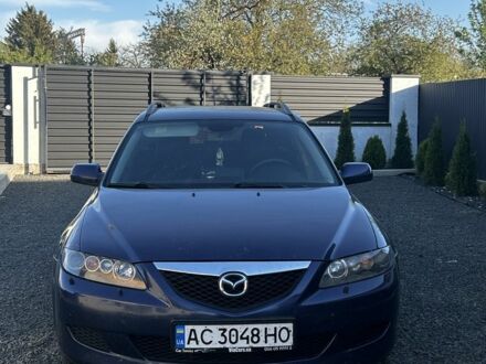 Синій Мазда 6, об'ємом двигуна 2 л та пробігом 325 тис. км за 3500 $, фото 1 на Automoto.ua