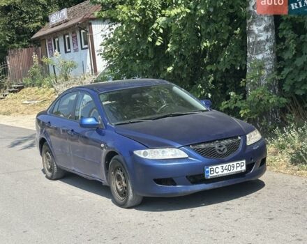 Синій Мазда 6, об'ємом двигуна 2 л та пробігом 345 тис. км за 1399 $, фото 1 на Automoto.ua