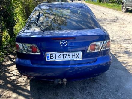 Синій Мазда 6, об'ємом двигуна 2 л та пробігом 130 тис. км за 4300 $, фото 1 на Automoto.ua