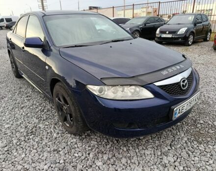 Синий Мазда 6, объемом двигателя 2 л и пробегом 228 тыс. км за 4496 $, фото 1 на Automoto.ua