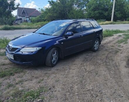 Синий Мазда 6, объемом двигателя 2 л и пробегом 3 тыс. км за 3574 $, фото 1 на Automoto.ua