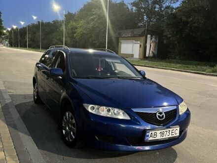 Синий Мазда 6, объемом двигателя 2 л и пробегом 229 тыс. км за 3100 $, фото 1 на Automoto.ua
