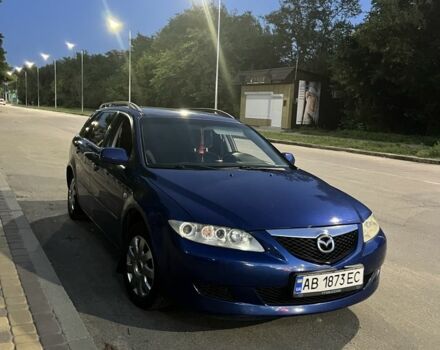 Синий Мазда 6, объемом двигателя 2 л и пробегом 229 тыс. км за 3100 $, фото 1 на Automoto.ua