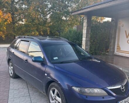 Синий Мазда 6, объемом двигателя 2 л и пробегом 420 тыс. км за 1252 $, фото 1 на Automoto.ua