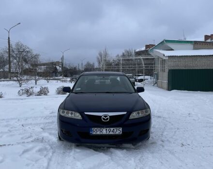 Синий Мазда 6, объемом двигателя 2 л и пробегом 370 тыс. км за 2600 $, фото 1 на Automoto.ua