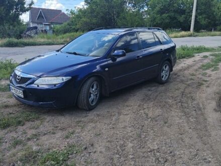 Синий Мазда 6, объемом двигателя 2 л и пробегом 3 тыс. км за 3575 $, фото 1 на Automoto.ua