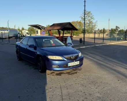 Синий Мазда 6, объемом двигателя 2 л и пробегом 260 тыс. км за 2000 $, фото 1 на Automoto.ua