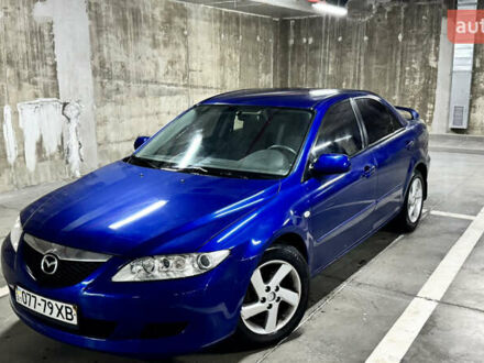 Синий Мазда 6, объемом двигателя 2 л и пробегом 116 тыс. км за 5400 $, фото 1 на Automoto.ua