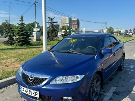 Синий Мазда 6, объемом двигателя 2 л и пробегом 376 тыс. км за 3200 $, фото 1 на Automoto.ua