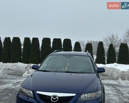 Синий Мазда 6, объемом двигателя 2 л и пробегом 320 тыс. км за 3500 $, фото 1 на Automoto.ua