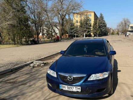 Синий Мазда 6, объемом двигателя 2 л и пробегом 357 тыс. км за 3015 $, фото 1 на Automoto.ua