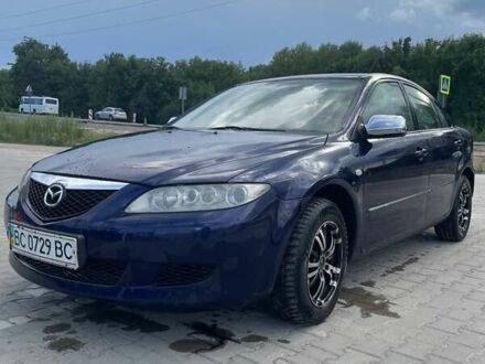 Синий Мазда 6, объемом двигателя 2 л и пробегом 376 тыс. км за 3450 $, фото 1 на Automoto.ua