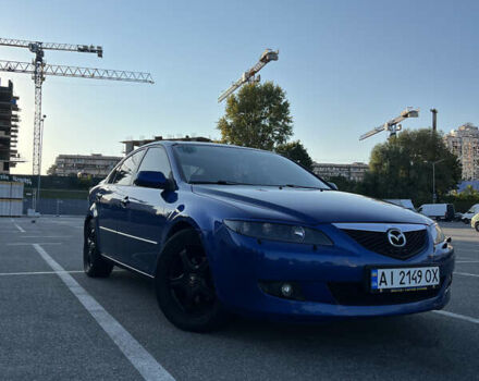 Синий Мазда 6, объемом двигателя 2.26 л и пробегом 323 тыс. км за 5000 $, фото 1 на Automoto.ua