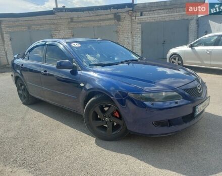 Синий Мазда 6, объемом двигателя 1.99 л и пробегом 290 тыс. км за 5000 $, фото 1 на Automoto.ua