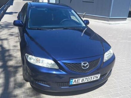 Синий Мазда 6, объемом двигателя 2 л и пробегом 390 тыс. км за 4500 $, фото 1 на Automoto.ua