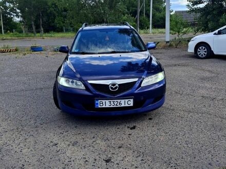 Синий Мазда 6, объемом двигателя 2 л и пробегом 0 тыс. км за 3200 $, фото 1 на Automoto.ua