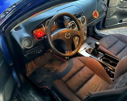Синий Мазда 6, объемом двигателя 2 л и пробегом 333 тыс. км за 2400 $, фото 1 на Automoto.ua