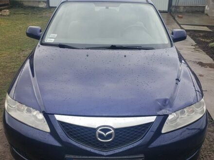 Синий Мазда 6, объемом двигателя 2 л и пробегом 308 тыс. км за 3700 $, фото 1 на Automoto.ua