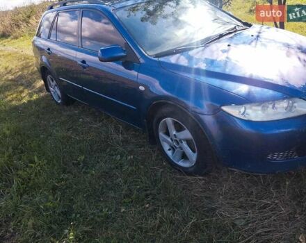 Синій Мазда 6, об'ємом двигуна 2 л та пробігом 310 тис. км за 2450 $, фото 1 на Automoto.ua