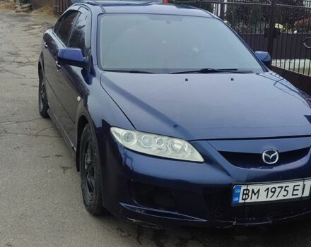 Синій Мазда 6, об'ємом двигуна 2 л та пробігом 300 тис. км за 3000 $, фото 1 на Automoto.ua