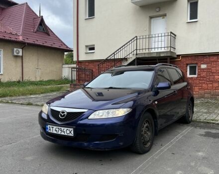 Синий Мазда 6, объемом двигателя 2 л и пробегом 281 тыс. км за 2650 $, фото 1 на Automoto.ua