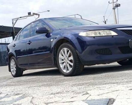 Синій Мазда 6, об'ємом двигуна 2 л та пробігом 405 тис. км за 3600 $, фото 1 на Automoto.ua