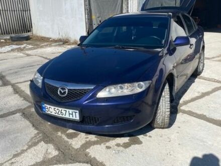 Синий Мазда 6, объемом двигателя 2 л и пробегом 413 тыс. км за 3349 $, фото 1 на Automoto.ua