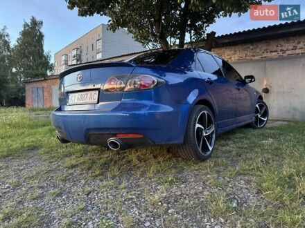 Синий Мазда 6, объемом двигателя 2 л и пробегом 322 тыс. км за 4900 $, фото 1 на Automoto.ua