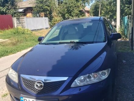 Синій Мазда 6, об'ємом двигуна 2 л та пробігом 275 тис. км за 4000 $, фото 1 на Automoto.ua