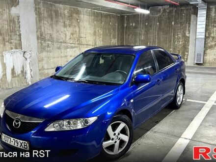 Синий Мазда 6, объемом двигателя 2 л и пробегом 116 тыс. км за 4700 $, фото 1 на Automoto.ua