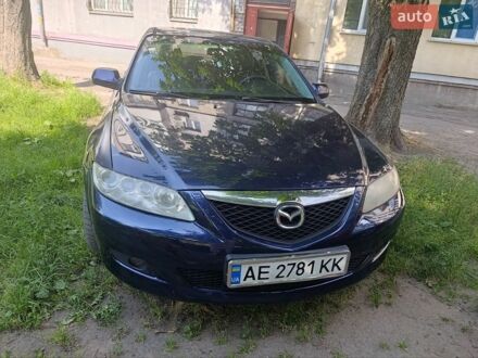 Синий Мазда 6, объемом двигателя 2 л и пробегом 423 тыс. км за 1900 $, фото 1 на Automoto.ua
