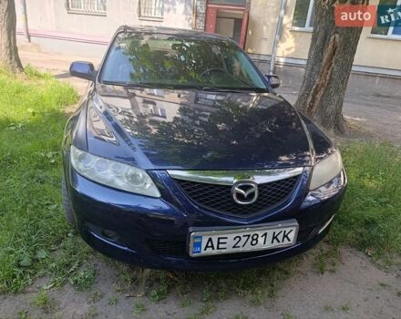 Синий Мазда 6, объемом двигателя 2 л и пробегом 423 тыс. км за 4500 $, фото 1 на Automoto.ua