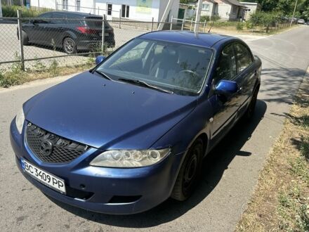 Синій Мазда 6, об'ємом двигуна 2 л та пробігом 250 тис. км за 1399 $, фото 1 на Automoto.ua