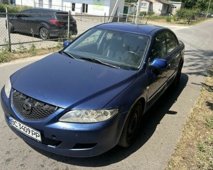 Синий Мазда 6, объемом двигателя 2 л и пробегом 250 тыс. км за 1399 $, фото 1 на Automoto.ua