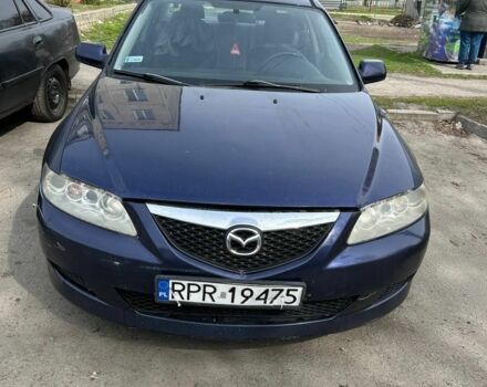 Синий Мазда 6, объемом двигателя 2 л и пробегом 372 тыс. км за 1700 $, фото 1 на Automoto.ua
